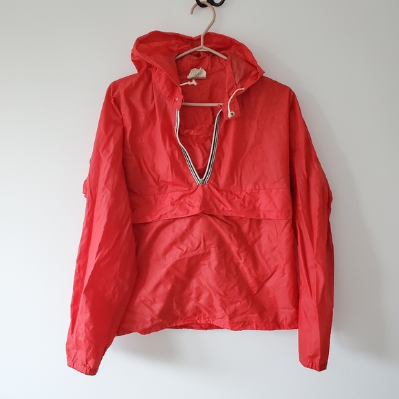 Vintage Jackets & Blazers - Vintage red packable windbreaker